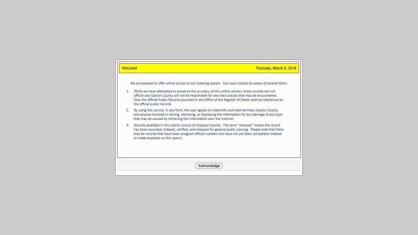 eSearch Quick Name Search