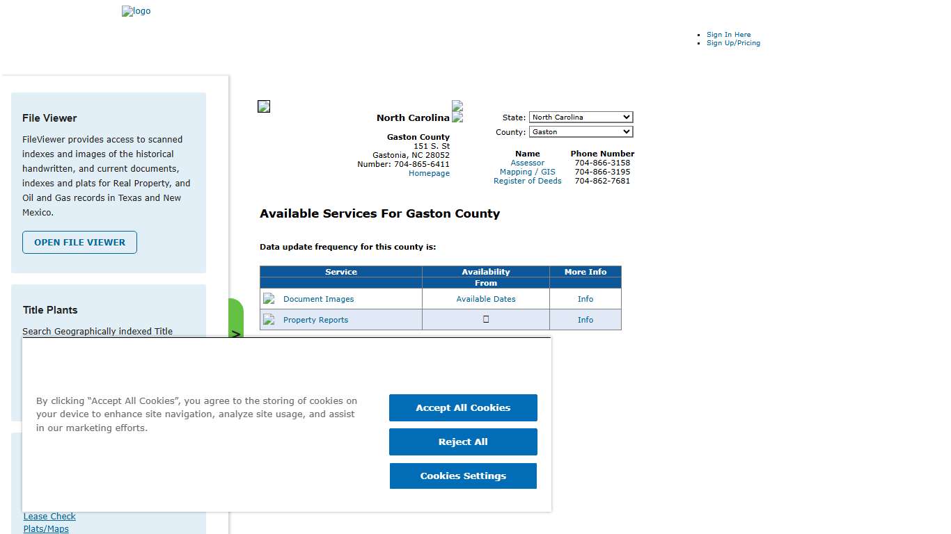 Search Gaston County Public Property Records Online CourthouseDirect.com